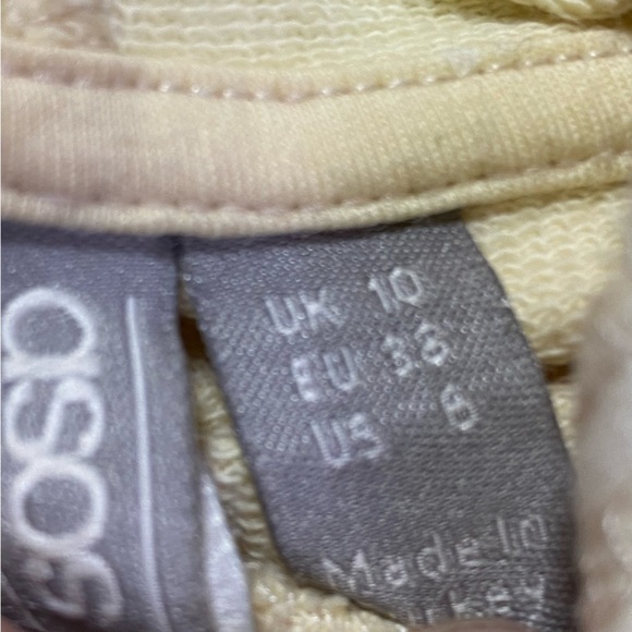 ASOS DESIGN (Set) Tie Dye Sweatshirt & Jogger Set, Butter/White, Size 6
K - Picture 9 of 16